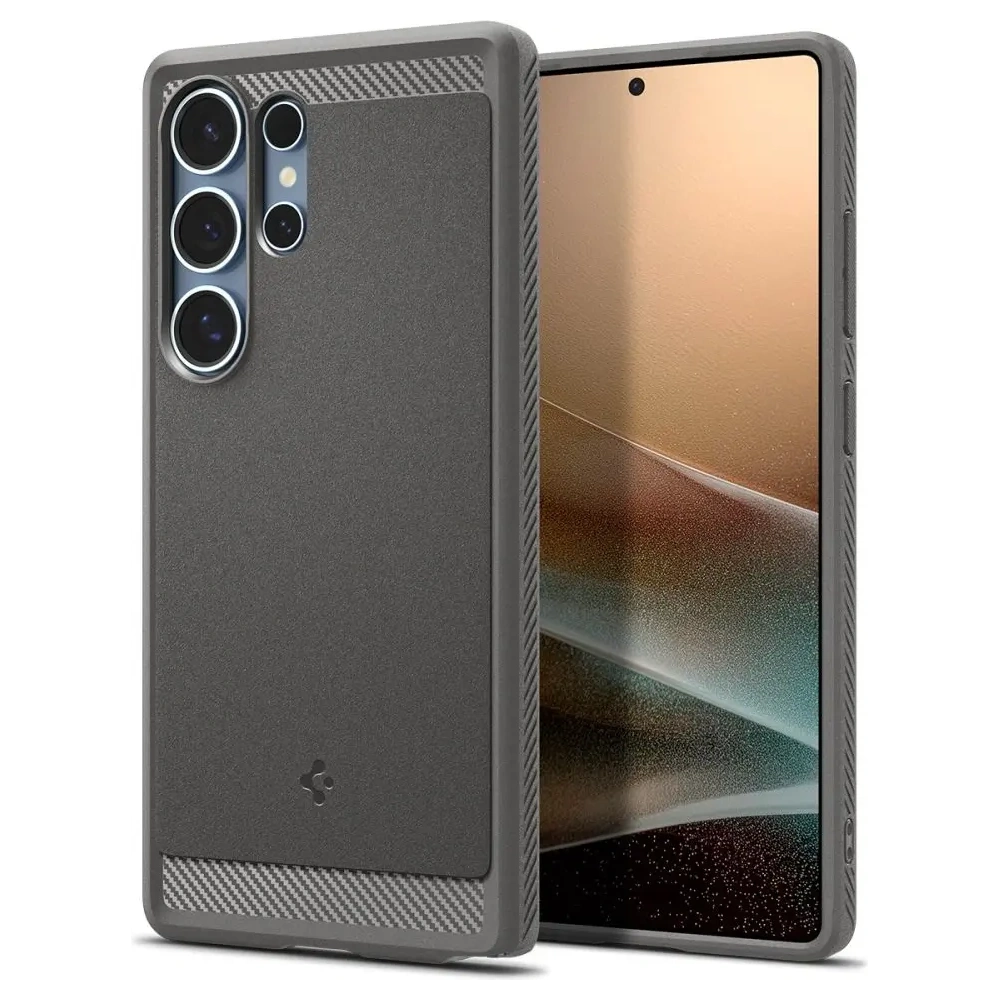 Wholesale Spigen Rugged Armor Mag MagSafe Samsung Galaxy S25 Ultra Marble Grey - SPN16593 - {ean13} - Hurt