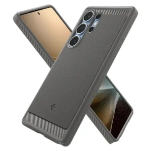 Wholesale Spigen Rugged Armor Mag MagSafe Samsung Galaxy S25 Ultra Marble Grey - SPN16593 - {ean13} - Hurt