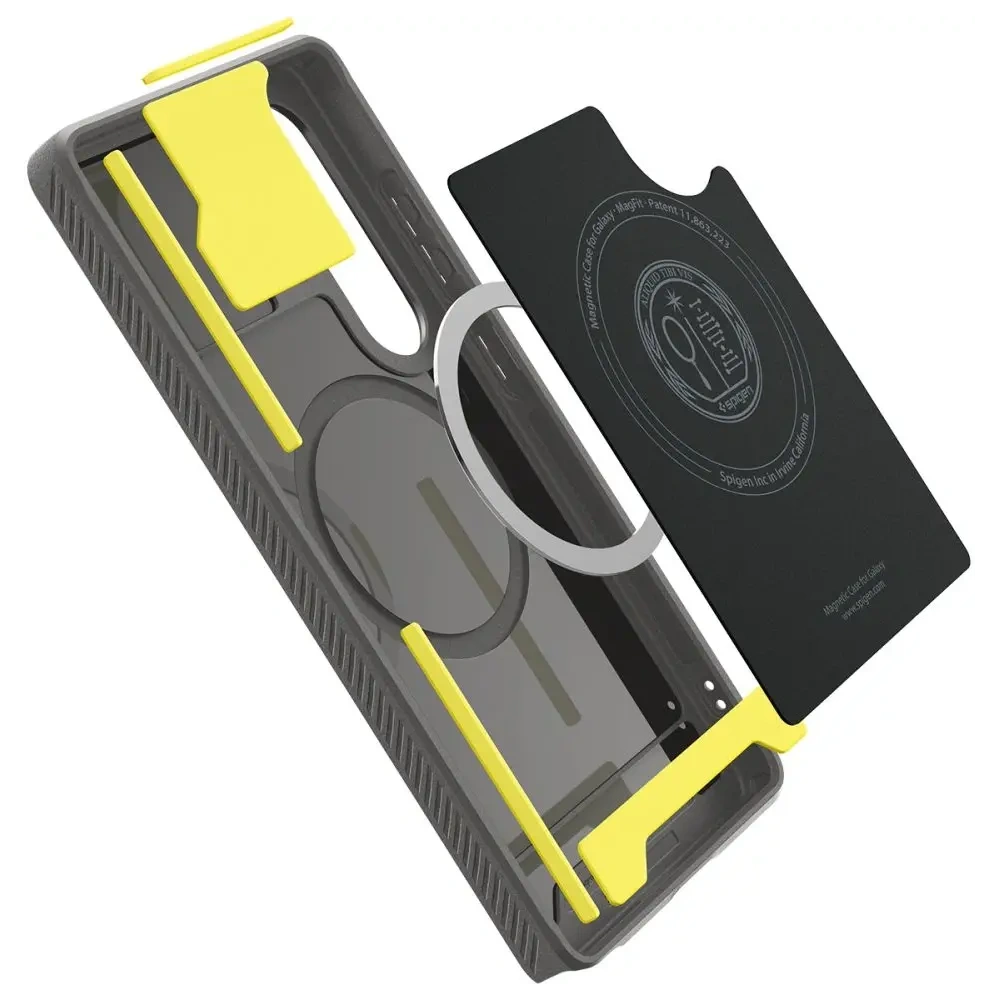 Wholesale Spigen Rugged Armor Mag MagSafe Samsung Galaxy S25 Ultra Marble Grey - SPN16593 - {ean13} - Hurt