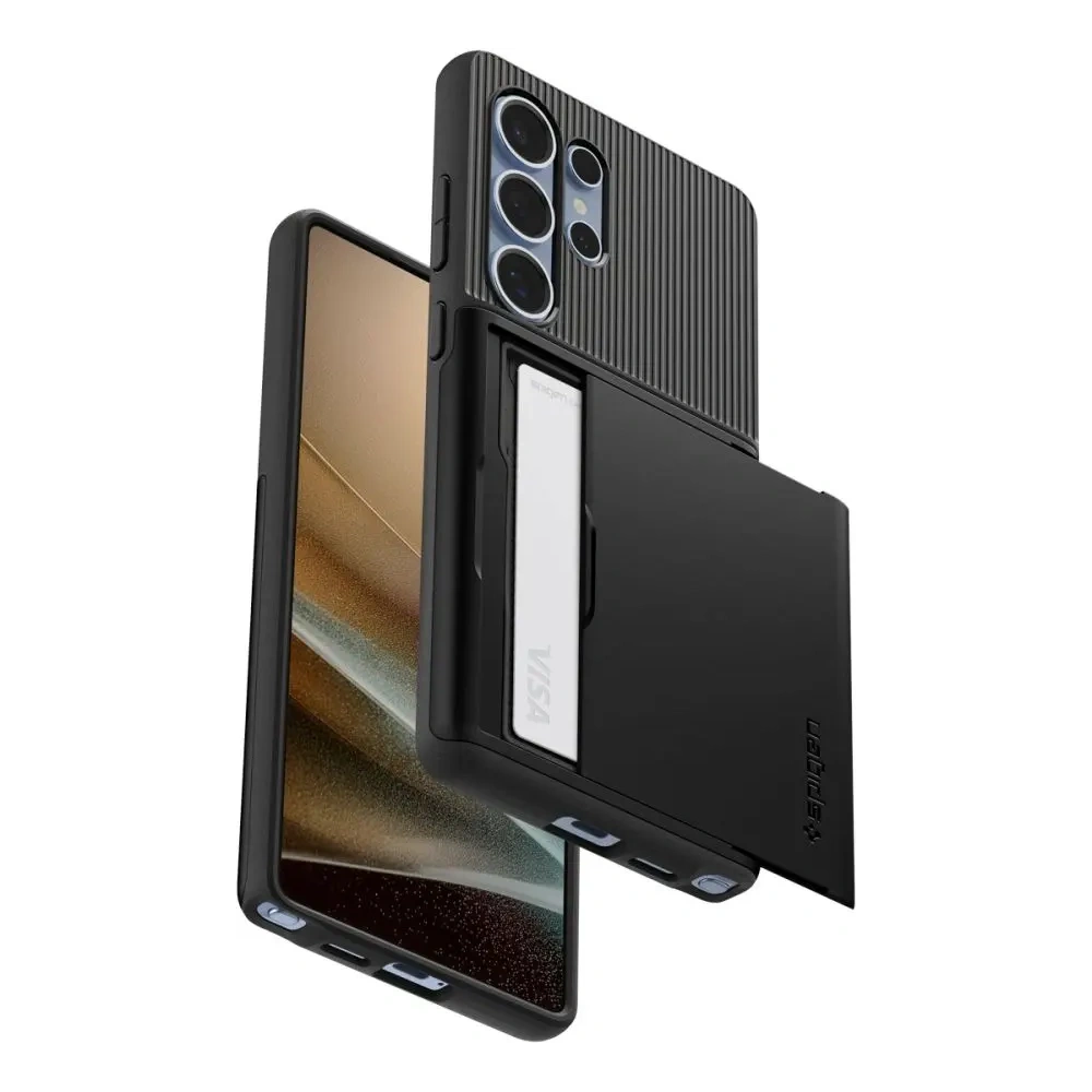 Hurtownia GSM - Spigen Slim Armor CS Samsung Galaxy S25 Ultra Negru - SPN16594 - {ean13} - Hurt