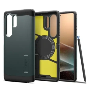 Hurtownia GSM - Spigen Tough Armor MagSafe Samsung Galaxy S25 Ultra Átjáró Zöld - SPN16596 - {ean13} - Hurt