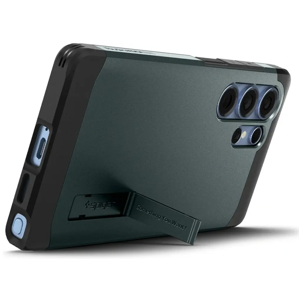 Wholesale Spigen Tough Armor MagSafe Samsung Galaxy S25 Ultra Abyss Green - SPN16596 - {ean13} - Hurt