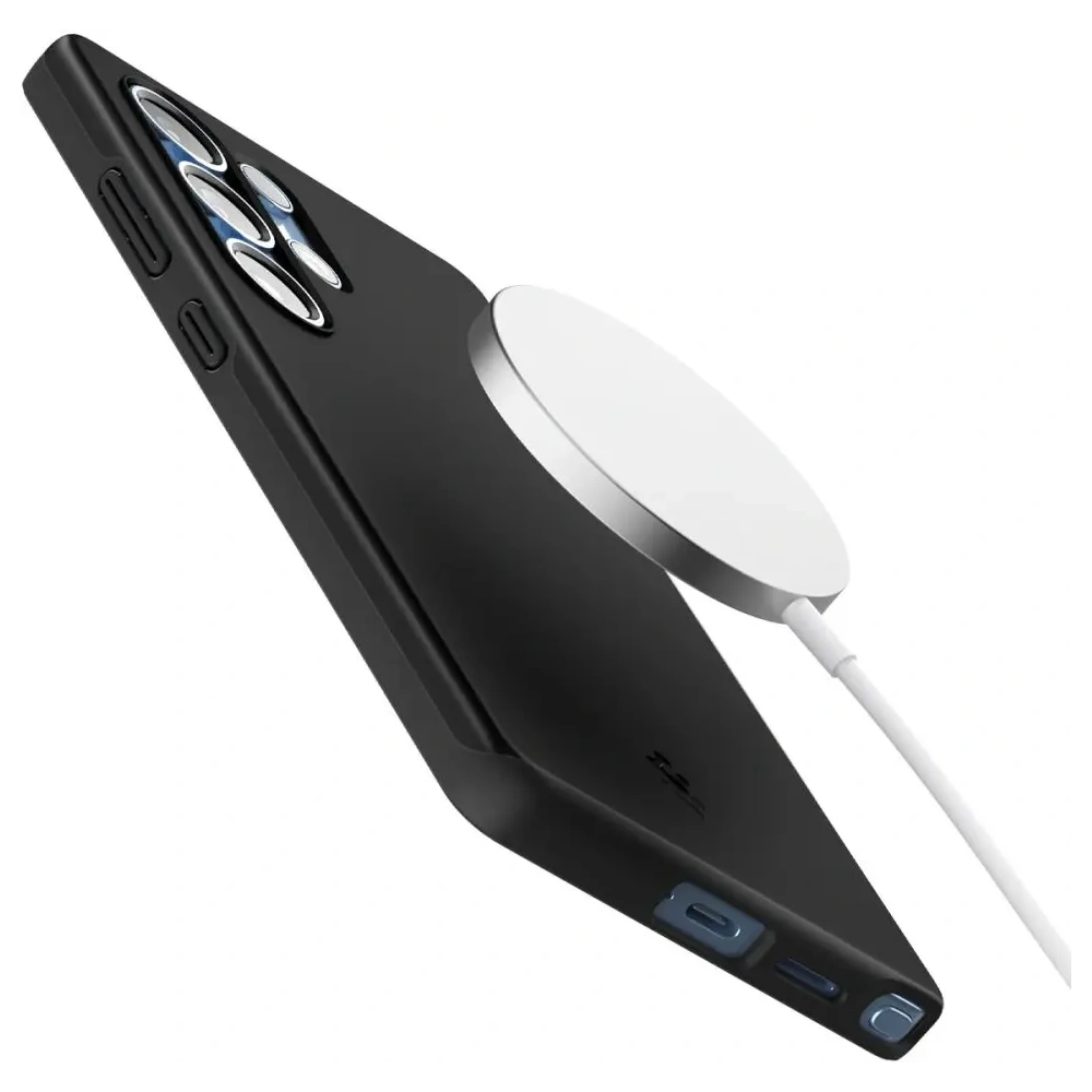 Wholesale Spigen Thin Fit Mag MagSafe Samsung Galaxy S25 Ultra Black - SPN16597 - {ean13} - Hurt
