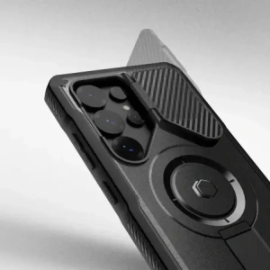 Etui Tech-Protect Kevlar MagSafe+ Samsung Galaxy S25 Ultra Černá