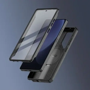 Etui Tech-Protect Kevlar MagSafe+ Samsung Galaxy S25 Ultra Černá
