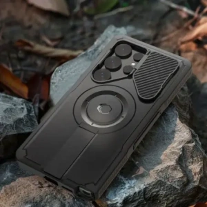 Etui Tech-Protect Kevlar MagSafe+ Samsung Galaxy S25 Ultra Černá