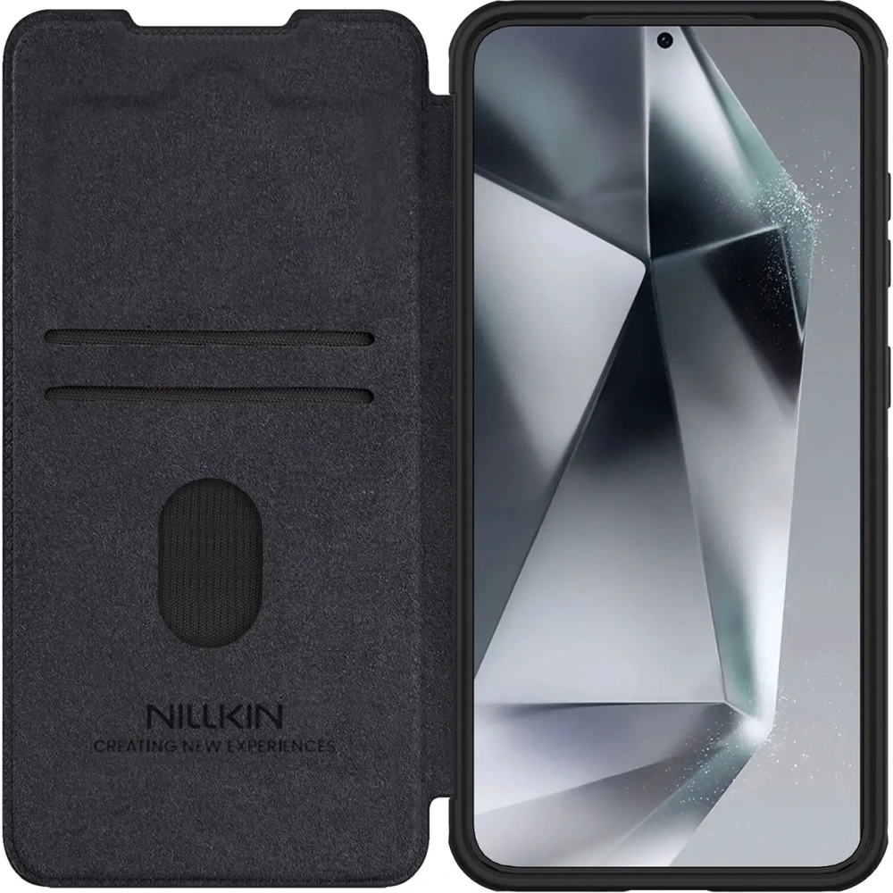 Hurtownia GSM - Nillkin Qin Pro Samsung Galaxy S25 negru - NLK1656 - {ean13} - Hurt