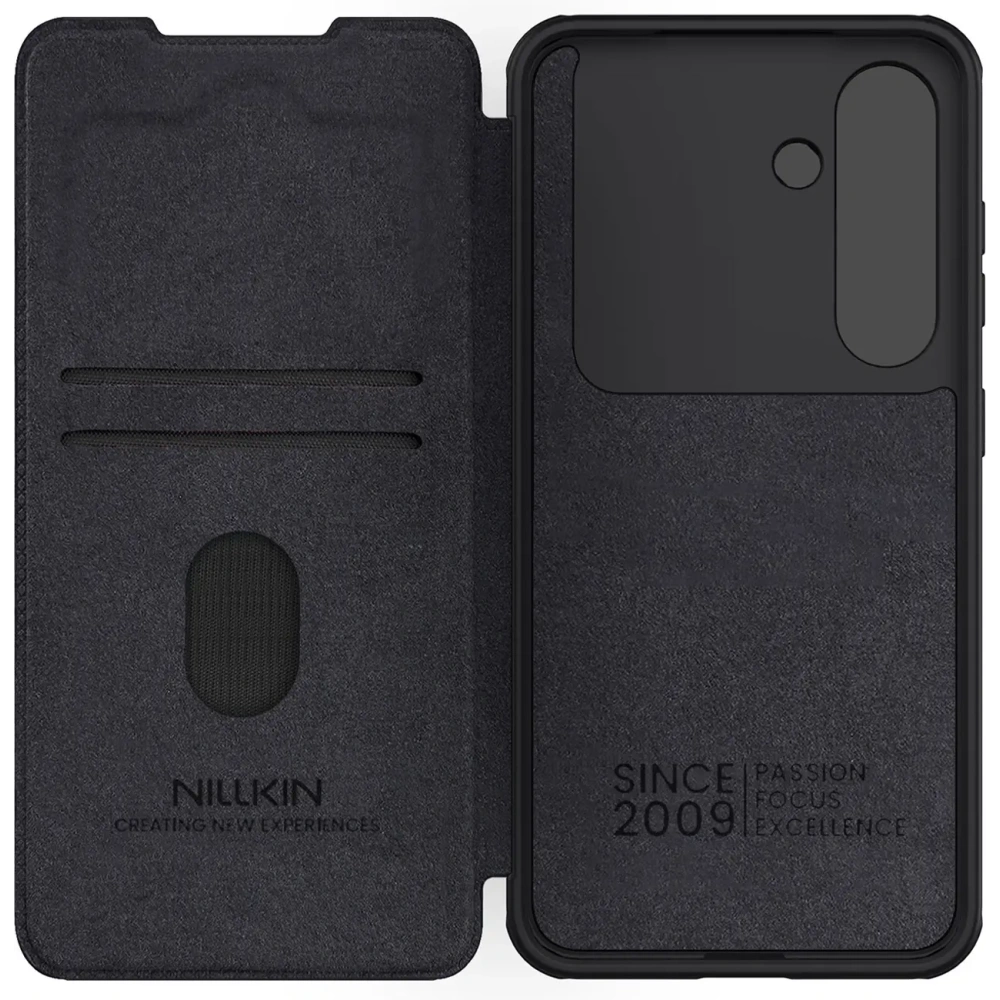 Hurtownia GSM - Nillkin Qin Pro Samsung Galaxy S25 negru - NLK1656 - {ean13} - Hurt