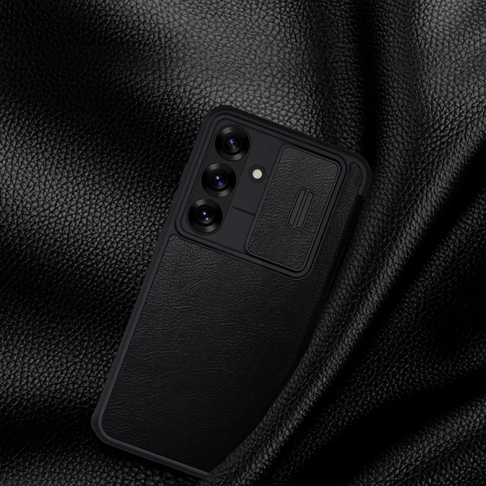 Hurtownia GSM - Nillkin Qin Pro Samsung Galaxy S25 negru - NLK1656 - {ean13} - Hurt