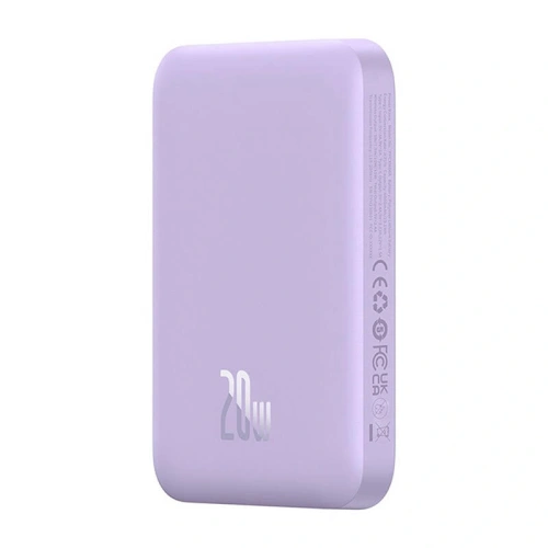 Mini powerbank Baseus 6000 mAh 20W (fioletowy)