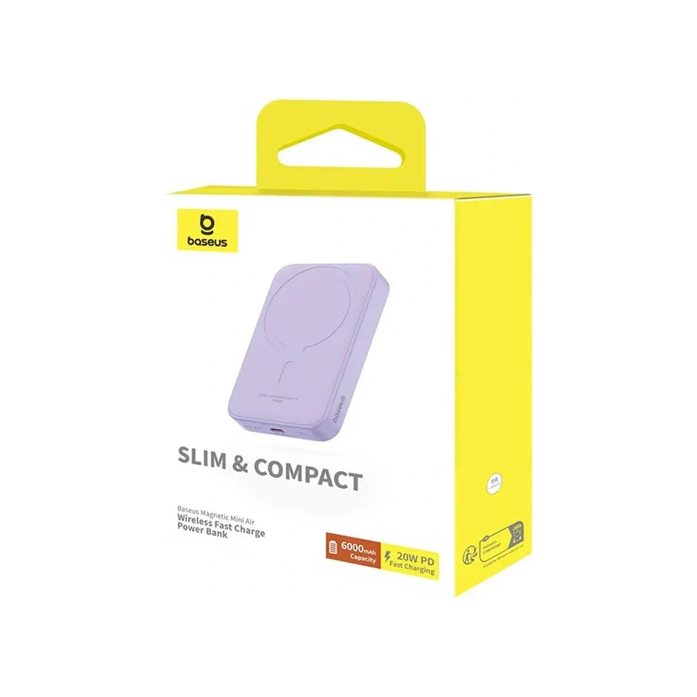Hurtownia GSM - Baseus mini powerbank 6000 mAh 20W (mov) - BSU8910 - {ean13} - Hurt