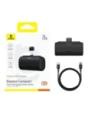 Wholesale Powerbank Baseus Compact 5000mAh 20W USB-C (black) - BSU8911 - {ean13} - Hurt