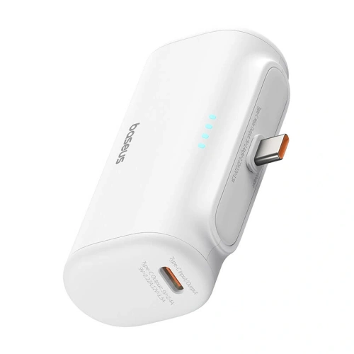 Powerbank Baseus Compact 5000mAh 20W USB-C (biały)