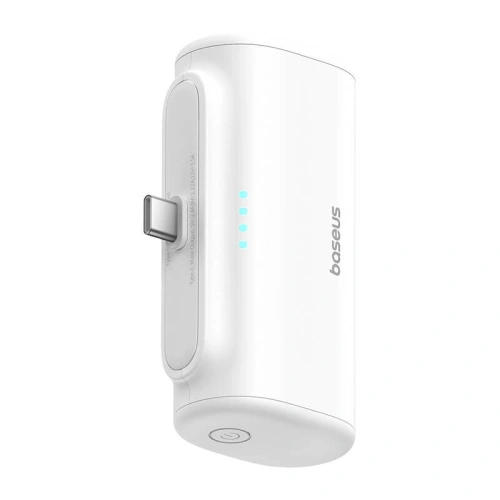 Powerbank Baseus Compact 5000mAh 20W USB-C (biały)