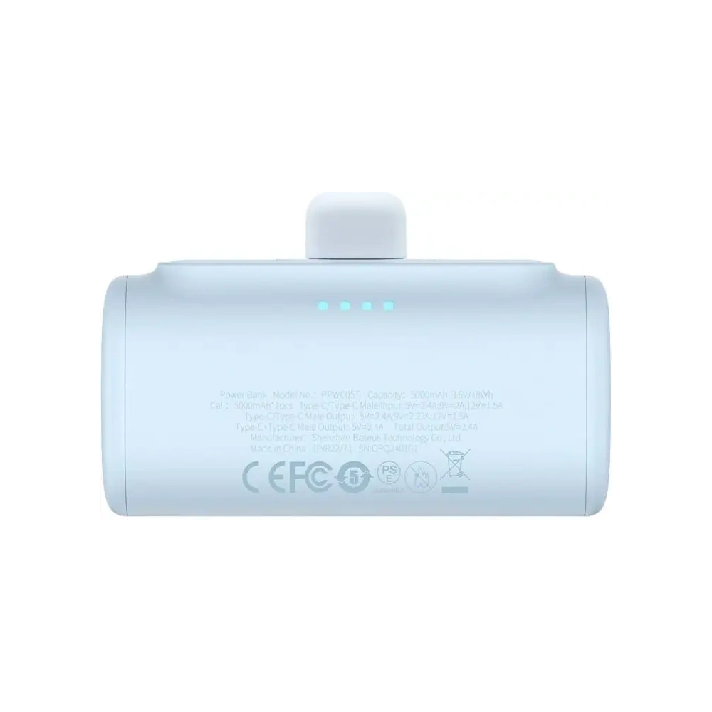 Hurtownia GSM - Powerbank Baseus Kompakt USB-C 5000mAh 20W (blau) - BSU8913 - {ean13} - Hurt