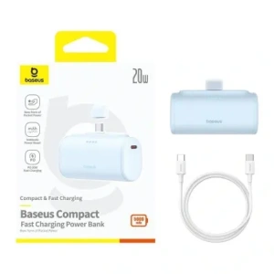 Hurtownia GSM - Powerbank Baseus Kompakt USB-C 5000mAh 20W (blau) - BSU8913 - {ean13} - Hurt