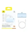 Hurtownia GSM - Powerbank Baseus Kompakt USB-C 5000mAh 20W (blau) - BSU8913 - {ean13} - Hurt