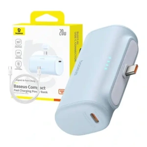 Hurtownia GSM - Powerbank Baseus Compact USB-C 5000mAh 20W (modrý) - BSU8913 - {ean13} - Hurt