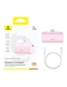 Hurtownia GSM - Baseus Compact USB-C 5000mAh 20W Powerbank (rózsaszín) - BSU8914 - {ean13} - Hurt
