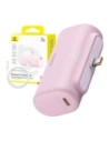 Wholesale Baseus Compact USB-C 5000mAh 20W Powerbank (pink) - BSU8914 - {ean13} - Hurt
