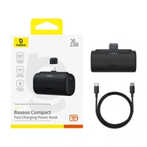 Hurtownia GSM - Powerbank OS-Baseus Compact IP 5000mAh 20W (schwarz) - BSU8915 - {ean13} - Hurt