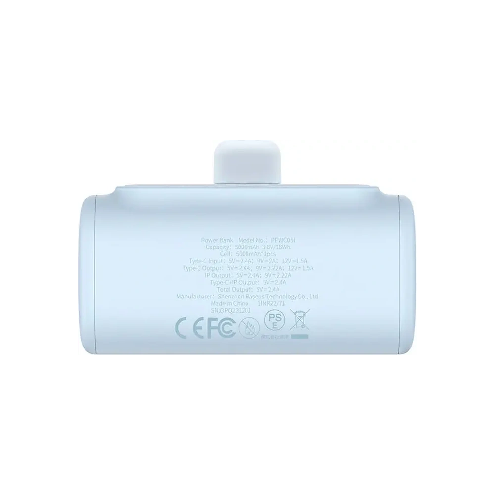 Hurtownia GSM - Powerbank OS-Baseus Compact IP 5000mAh 20W (blau) - BSU8916 - {ean13} - Hurt