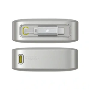 Hurtownia GSM - Baseus OS Free2Pull 10000mAh 30W Powerbank + integriertes USB-C-Kabel (grau) - BSU8919 - {ean13} - Hurt