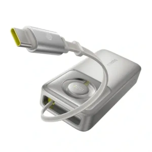 Hurtownia GSM - Baseus OS Free2Pull 20000mAh 65W Powerbank + integriertes USB-C-Kabel (grau) - BSU8920 - {ean13} - Hurt