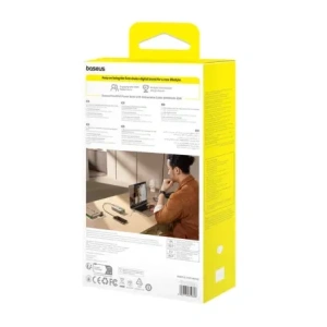 Hurtownia GSM - Baseus OS Free2Pull 20000mAh 65W Powerbank + integriertes USB-C-Kabel (grau) - BSU8920 - {ean13} - Hurt