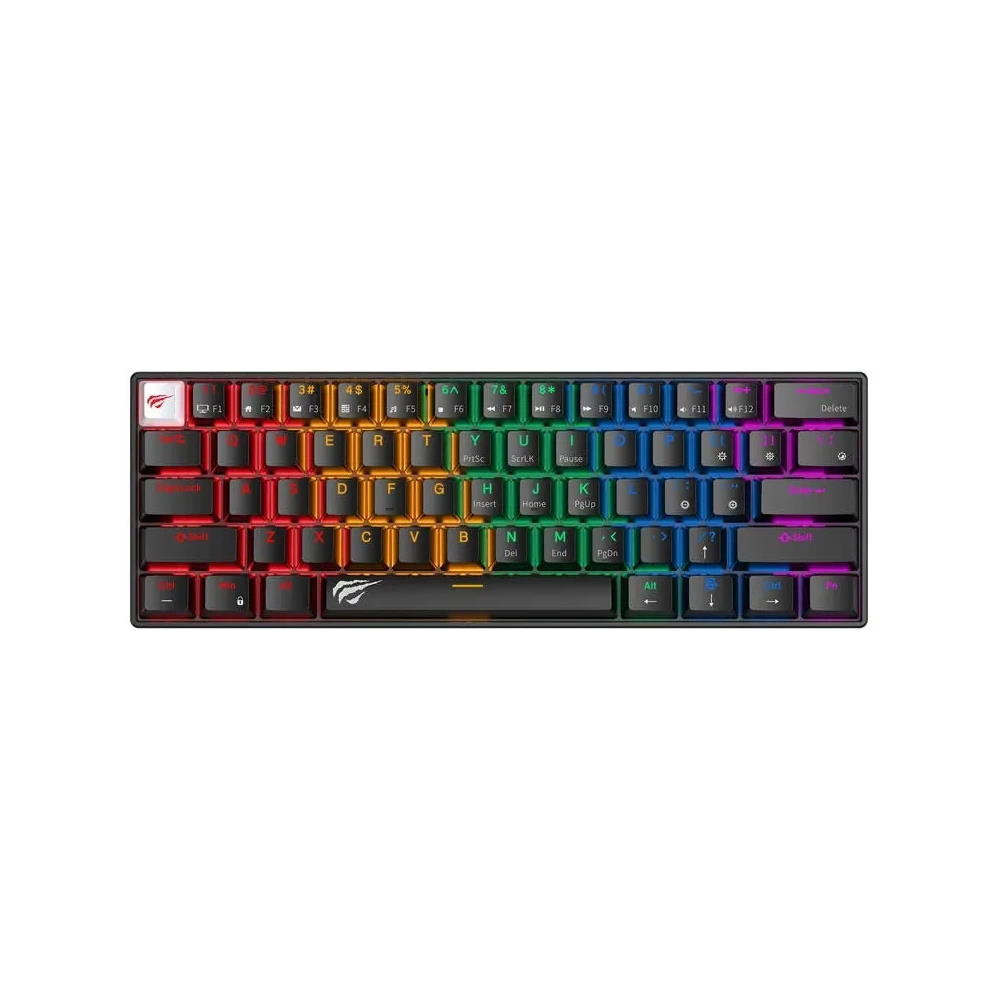 Hurtownia GSM - Drátová herní mechanická klávesnice RGB HAVIT KB903L (černá) - HVT307 - {ean13} - Hurt