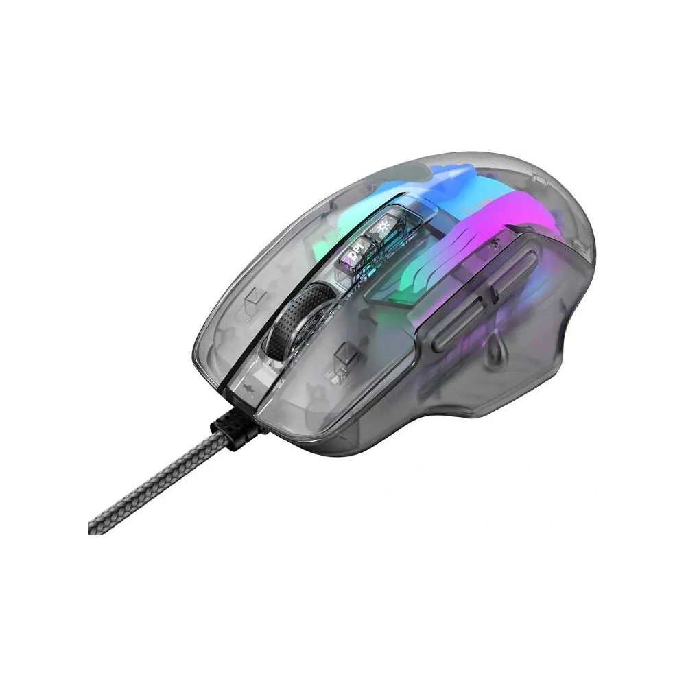 Wholesale HAVIT MS1011SE wired gaming mouse (transparent/black) - HVT310 - {ean13} - Hurt