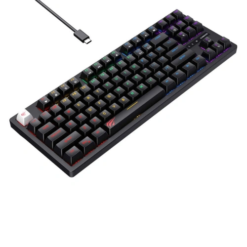 Przewodowa klawiatura gamingowa RGB HAVIT KB892L (czarna)