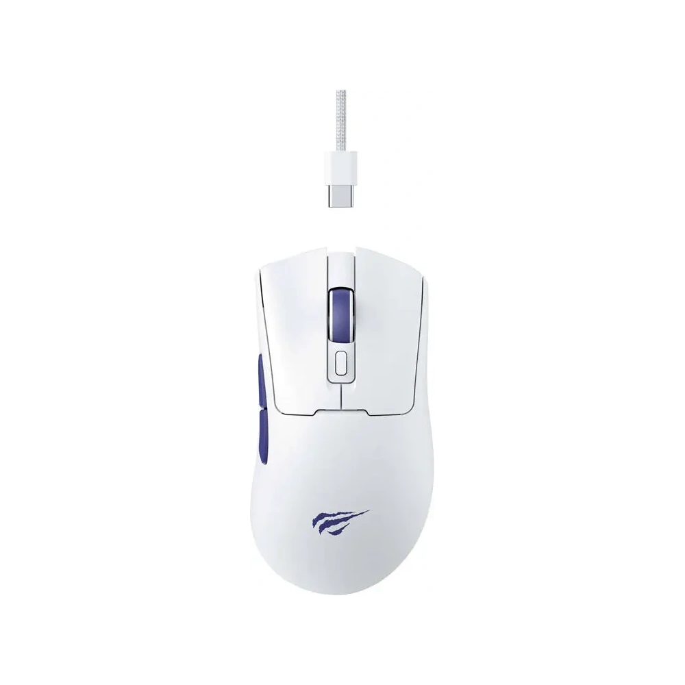 Hurtownia GSM - HAVIT MS966 RGB kabelgebundene Gaming-Maus (weiß) - HVT318 - {ean13} - Hurt