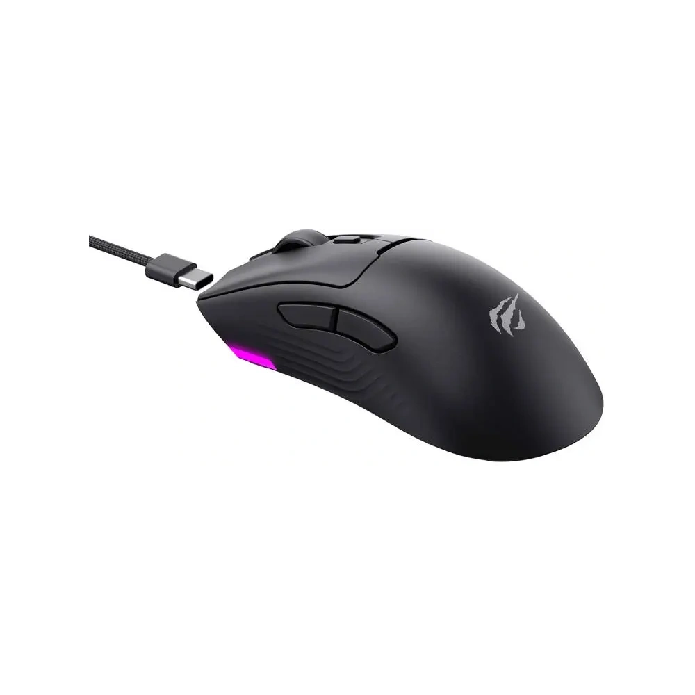 Hurtownia GSM - HAVIT MS966 RGB kabelgebundene Gaming-Maus (schwarz) - HVT319 - {ean13} - Hurt