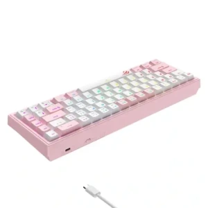 Hurtownia GSM - HAVIT KB874L RGB Mechanische Gaming-Tastatur (rosa und weiß) - HVT321 - {ean13} - Hurt