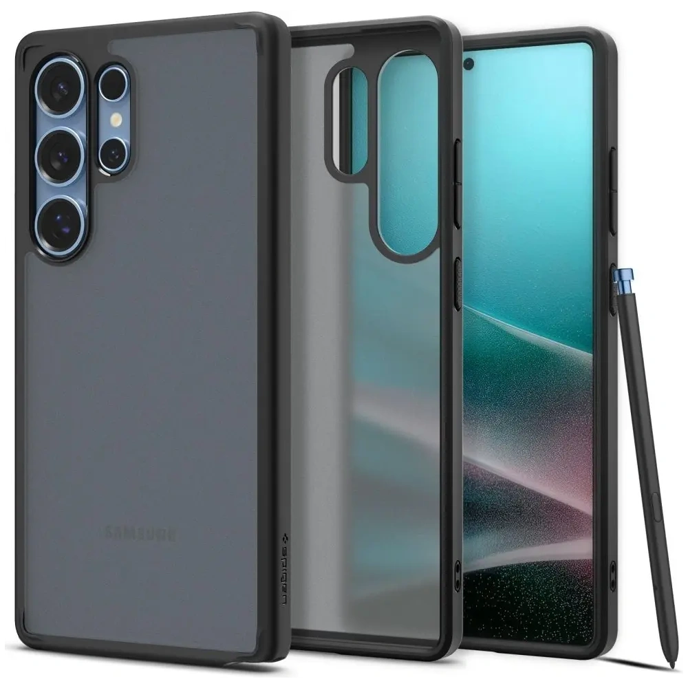 Hurtownia GSM - Spigen Ultra Hybrid Samsung Galaxy S25 Ultra Frost Schwarz - SPN16600 - {ean13} - Hurt