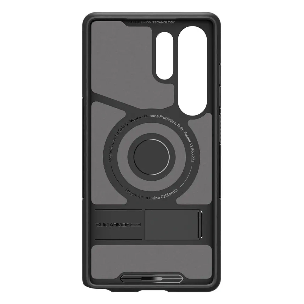 Wholesale Spigen Slim Armor Mag MagSafe Samsung Galaxy S25 Ultra Black - SPN16601 - {ean13} - Hurt