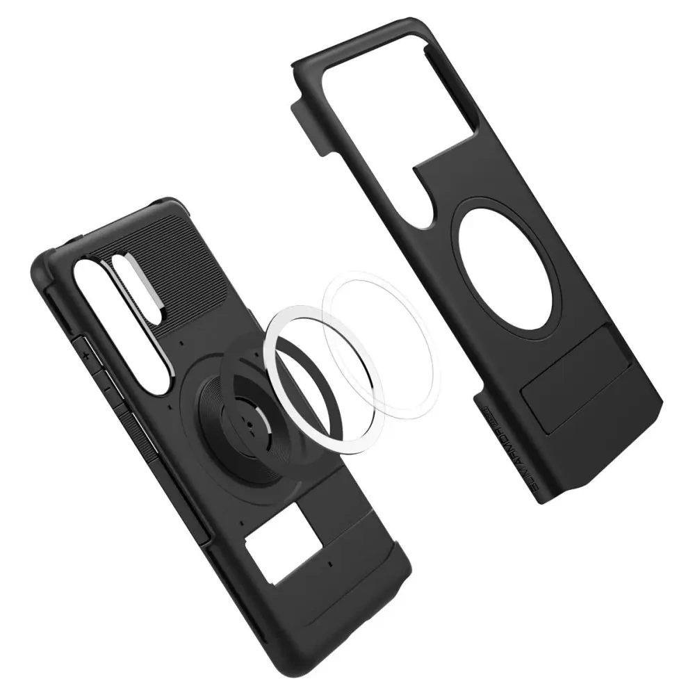 Wholesale Spigen Slim Armor Mag MagSafe Samsung Galaxy S25 Ultra Black - SPN16601 - {ean13} - Hurt