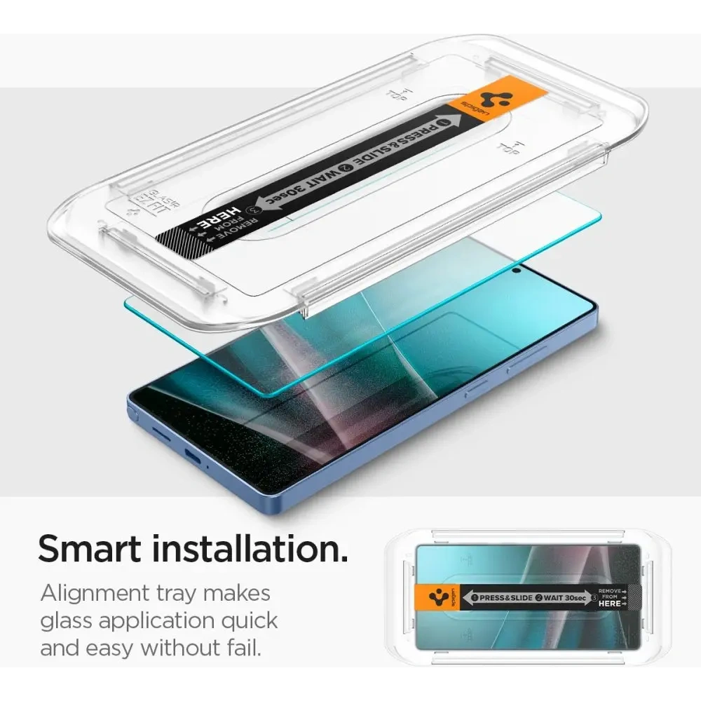 Wholesale Spigen GLAS.tR ez Fit HD Samsung Galaxy S25 Ultra Clear [2 PACK] - SPN16602 - {ean13} - Hurt