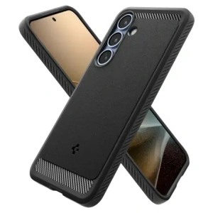 Wholesale Spigen Rugged Armor Mag MagSafe Samsung Galaxy S25+ Plus Matte Black - SPN16605 - {ean13} - Hurt