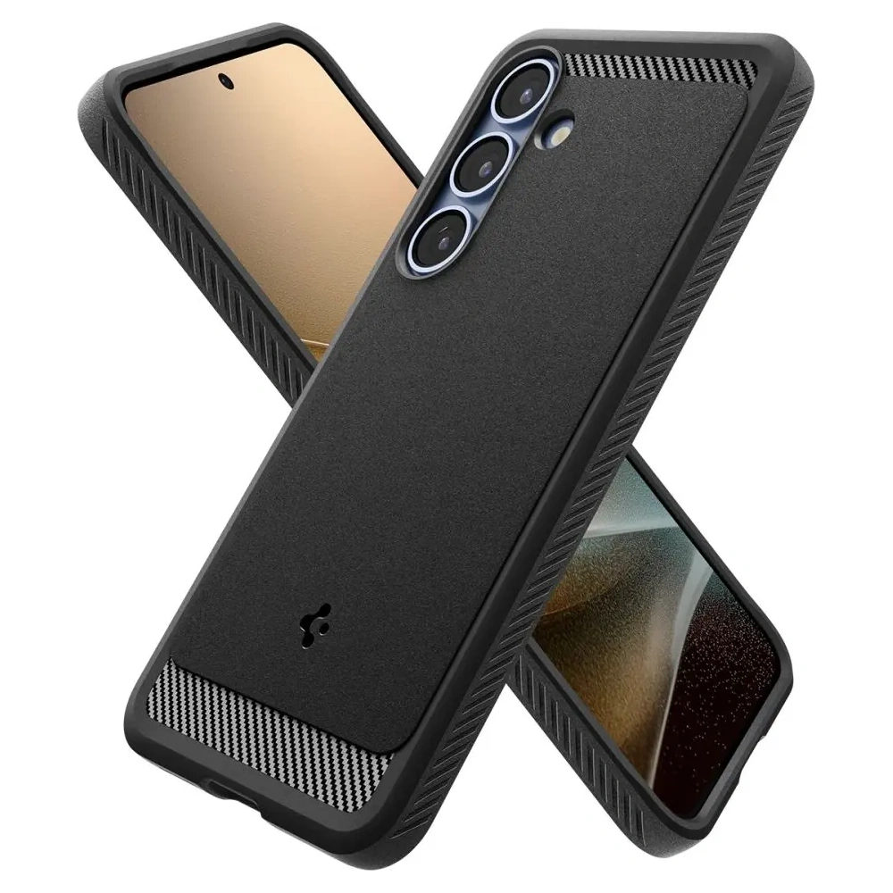 Hurtownia GSM - Spigen Rugged Armor Mag MagSafe Samsung Galaxy S25+ Plus Matt Schwarz - SPN16605 - {ean13} - Hurt