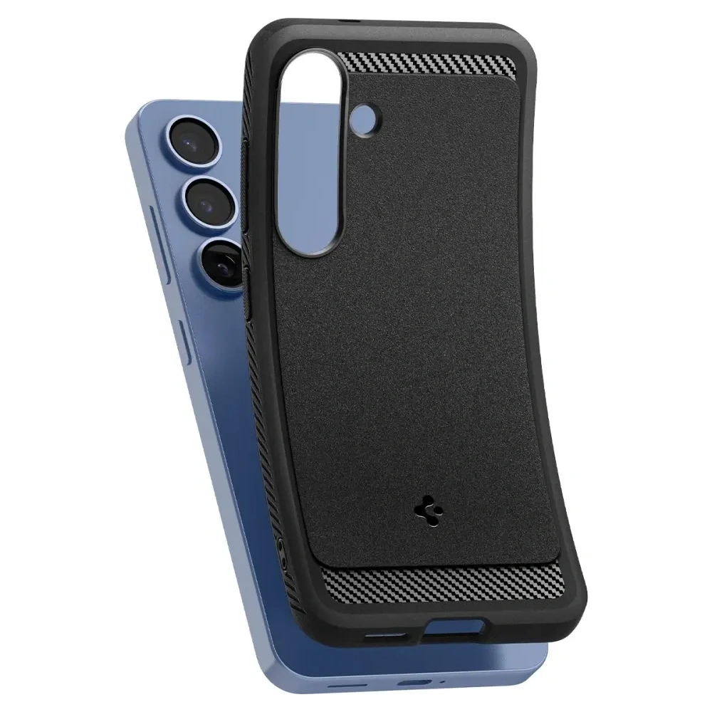 Hurtownia GSM - Spigen Rugged Armor Mag MagSafe Samsung Galaxy S25+ Plus Matt Schwarz - SPN16605 - {ean13} - Hurt
