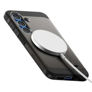 Wholesale Spigen Tough Armor MagSafe Samsung Galaxy S25+ Plus Gunmetal - SPN16606 - {ean13} - Hurt