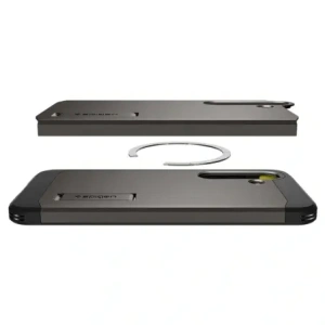 Wholesale Spigen Tough Armor MagSafe Samsung Galaxy S25+ Plus Gunmetal - SPN16606 - {ean13} - Hurt