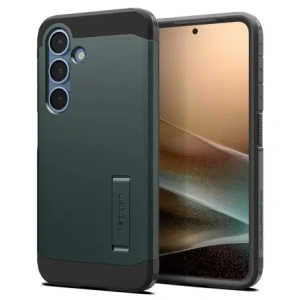 Wholesale Spigen Tough Armor MagSafe Samsung Galaxy S25+ Plus Abyss Green - SPN16607 - {ean13} - Hurt