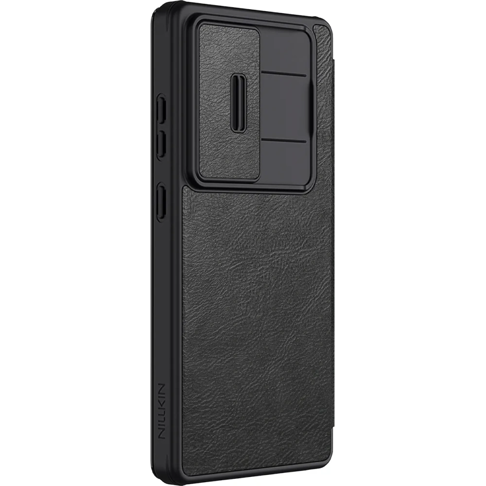 Hurtownia GSM - Nillkin Qin Pro Samsung Galaxy S25 Ultra fekete - NLK1658 - {ean13} - Hurt