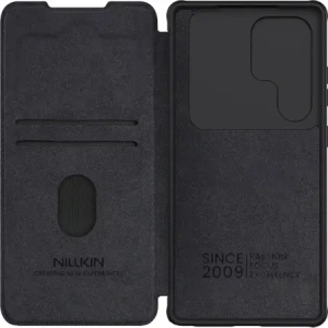 Wholesale Nillkin Qin Pro Samsung Galaxy S25 Ultra black - NLK1658 - {ean13} - Hurt