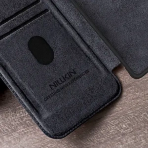 Wholesale Nillkin Qin Pro Samsung Galaxy S25 Ultra black - NLK1658 - {ean13} - Hurt