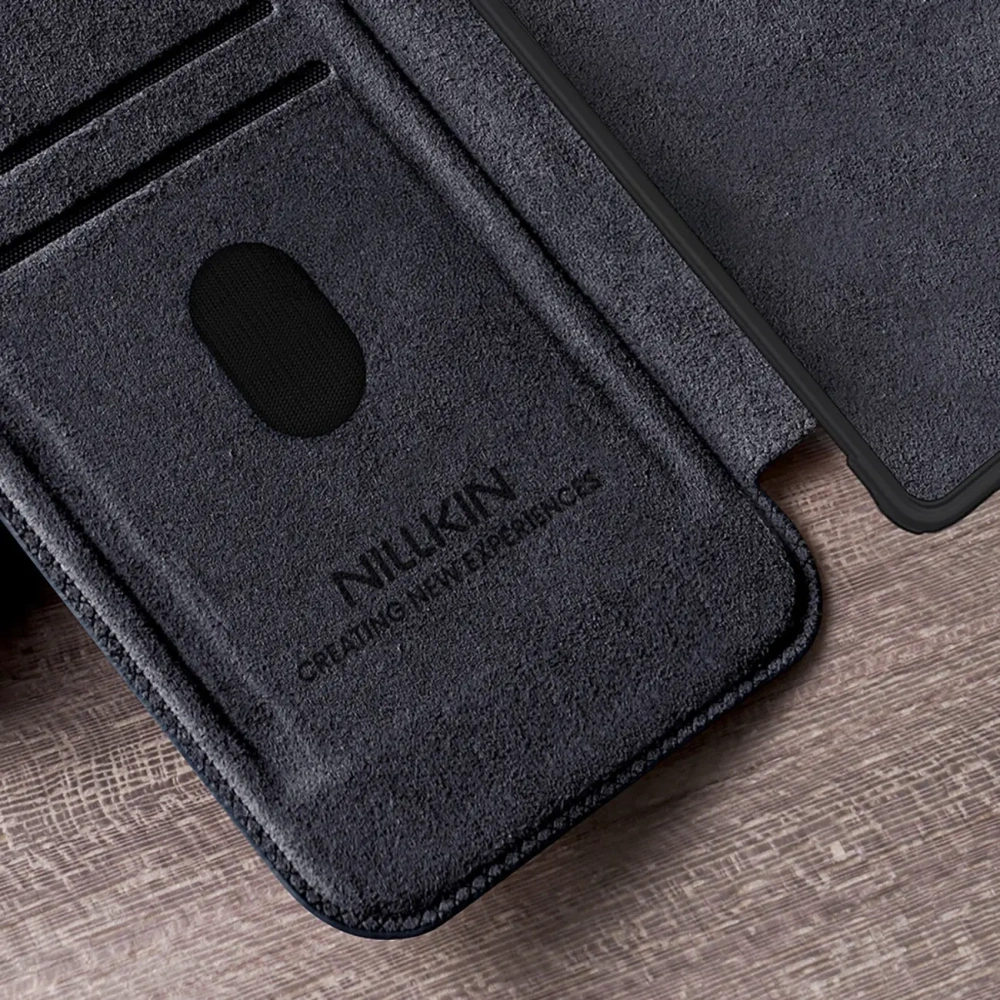 Hurtownia GSM - Nillkin Qin Pro Samsung Galaxy S25 Ultra negru - NLK1658 - {ean13} - Hurt