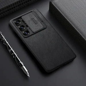 Hurtownia GSM - Nillkin Qin Pro Samsung Galaxy S25 Ultra schwarz - NLK1658 - {ean13} - Hurt